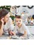 Elite Hışırtılı Bebek Kitabı 3D Montessori Yıkanabilir Bez Kitap Fil 1 Adet 4