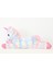 Elite Peluş Uzanan Rengarenk Unicorn Oyun ve Uyku Arkadaşı Yastık 80 cm 1 Adet 2