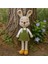 Elite El Yapımı Amigurumi Tavşan Bebek Uyku Arkadaşı - Zeytin Elbiseli 1 Adet 2