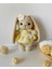 Elite Amigurumi Uzun Kulaklı Tombik Tavşan Papatya 1 Adet 1