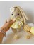 Elite Amigurumi Uzun Kulaklı Tombik Tavşan Papatya 1 Adet 2