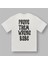 Prove Them Wrong Kadın Oversize Ekru Tişört 1