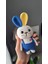 Elite Amigurumi Örgü Oyuncak Taraftar Fanatik Tavşan- Bebek Hediyelik 1 Adet 1