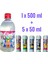 Elite 5 Adet 50ML Üflemeli Köpük Oyunu + 1 Adet 500ML Baloncuk Likiti 1 Adet 1