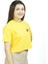 Manus Vita | Sarı Renk Baskılı Crop | Oversize 3