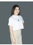 Lumigrow | Beyaz Renk Baskılı Crop | Oversize 3