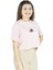 Swiftshadow | Pembe Renk Baskılı Crop | Oversize 3