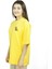 Structura Mortis | Sarı Renk Baskılı Kadın T-Shirt | Oversize 4