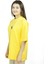 Lumigrow | Sarı Renk Baskılı Kadın T-Shirt | Oversize 4