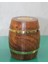 Pirinç Detaylı Fıçı Kumbara Model 4 1