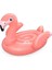 Pembe Flamingo Şekilli Şişme Deniz Yatağı | 138X107 cm | 3+ Yaş Çocuk Havuz Oyuncağı 2
