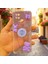 Xıaomi Redmi 10C Uyumlu Renk Geçişli Ayıcık Figürlü Silikon Kılıf (Mor) 1