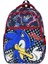 Ilkokul Çantası Sonic 2'li Set 40*30 cm Beslenme Çantası Ortopedik Sırt Çantası Erkek Çocuk 2