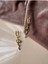 Xupıng Çelik Kararmaz Gold Küpe 4