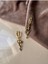 Xupıng Çelik Kararmaz Gold Küpe 5