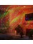 Açık Hava Lazer Projektörü,aurora Kuzey Işıkları, 16 Rgb Modu, 50+ Şenlikli 2