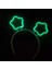 Glow Stick Karanlıkta Yanan Fosforlu Yıldız Taç 12 Adet 4