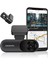 N3 Pro 2.5k Dash Cam 1600P Ön, 1080P Arka Kamera, Wifi, Gps, Gece Görüşü, 24 Saat Park Izleme 1