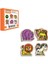 KAL-1019-1020 Chiva, Ahşap Ip Geçirme- Safari Hayvanlar 1