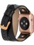 Apple Watch Uyumlu Deri Kordon 42-44-45MM Dt Rg Rst1 2