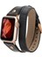 Apple Watch Uyumlu Deri Kordon 42-44-45MM Dt Rg Rst1 5