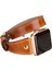Apple Watch Uyumlu Deri Kordon 42-44-45MM Slim Dt Gt V18 5