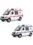 1:16 Sürtmeli Sesli Işıklı Ambulans ve Polis Arabası 2