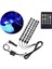 12 Ledli Rgb Işıklı Araç Içi Ayak Altı LED Oto Ampul Kumandalı 7 Renk 3