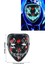 Işıklı LED Maske Parti Eğlence Maskesi Hallowen Neon Maske 4