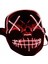 Işıklı LED Maske Parti Eğlence Maskesi Hallowen Neon Maske 5