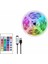 10M Şerit LED Iç Mekan Renkli Rgb Şerit LED Kumandalı 4