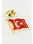 Türk Bayrağı Yaka Rozet 1