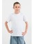 %100 Pamuk Basic Unisex Çocuk Tşört 1
