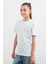 %100 Pamuk Basic Unisex Çocuk Tşört 3