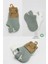 Bistyle 2'li Sneakers Smile Penye Çorap BS20106 Nil Ekru 5