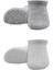 Bistyle 2'li Sneakers Kaymaz Basic Penye Çorap BS20103 Gri Beyaz 2
