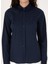 Slim Fit Gömlek Yaka Lacivert Kadın Gömlek SALY025Y 6