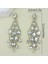 Yeni Lüks Dörtgen Düzensiz Rhinestones Uzun Küpeler (Yurt Dışından) 4