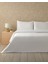 Modello Nakışlı Pamuk Saten Çift Kişilik Nevresim Takımı 200 x 220 cm Beyaz 1
