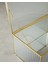 Luxury Cam Dekoratif Kutu 30X20X15 cm Gold 3