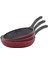 Prime Granit 3 Pcs Tava Seti Kapaksız Indüksiyonlu (18/22/26CM) 1