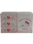 Sanrio Lisanslı Mini 3 Katmanlı Masa Düzenleyici (Hello Kitty) 2