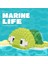 Bricks Sevimli Kaplumbağa Mini Blok Yapı Taşı Figür Marine Life 1
