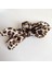Blingbling1 Leopar Baskı Yay Grip Klipleri Büyük Köpekbalığı Klipleri Saç Aksesuarları (Yurt Dışından) 1