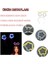 Glow Stick Karanlıkta Yanan Fosforlu Yıldız Taç 12 Adet 2