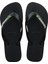 Havanias Brasil Logo BlackBlack Siyah Erkek Terlik 4110850-1069 1