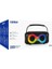 2200 Mah 10W Ledli Taşınabilir Bluetooth Hoparlör Mavi BTS-260 2