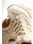 Caisa Bej Tekstil Detaylı Bağcıklı Kadın Sneakers 2