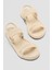 Jeannie Ekru Halat Sandalet Basic 5