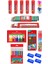 15 Parça Okul Öğrenci Seti,Boyama Seti,Yazı Seti,Stick Yapıştırıcı,Silgi,Kalemtıraş Donanımlı Set 1